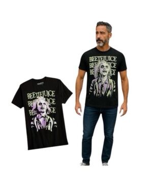 Beetlejuice Graphic Black T-Shirt